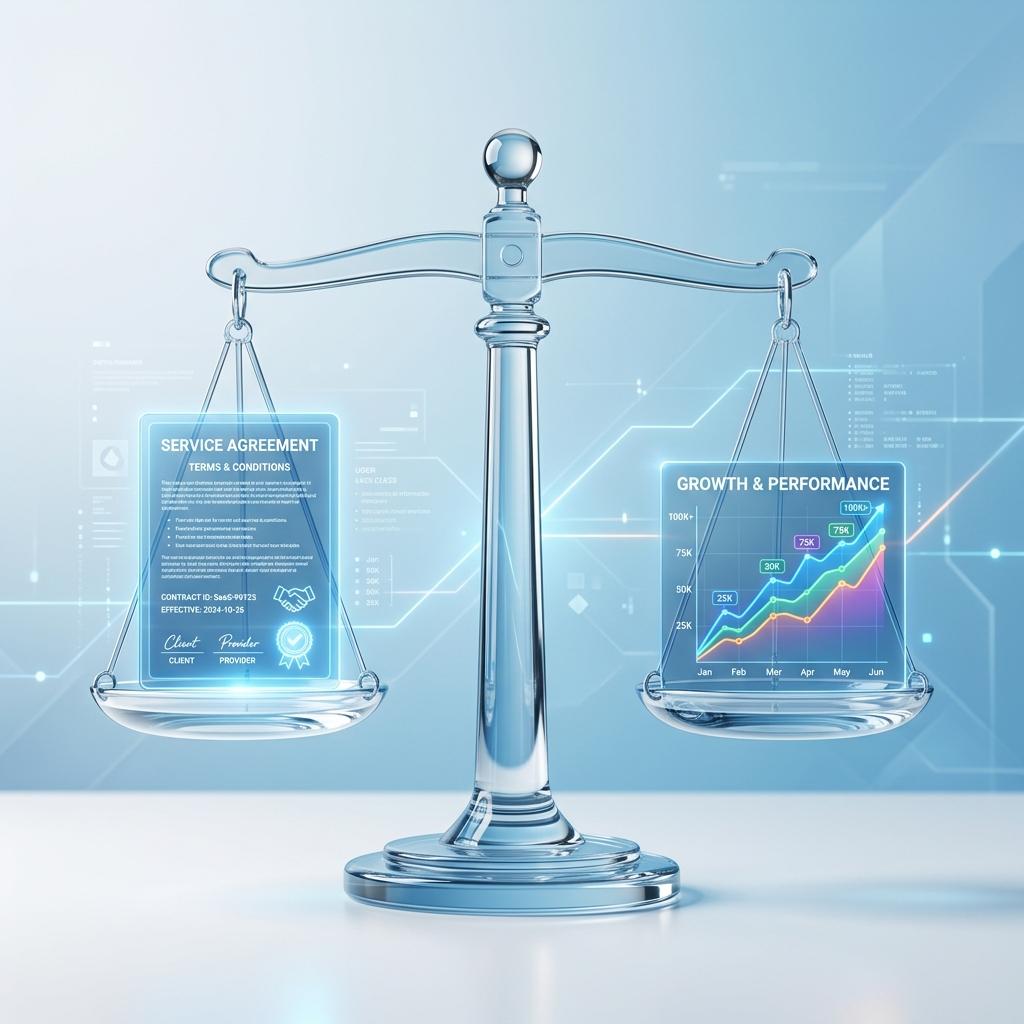 Digital scale balancing contracts and performance charts